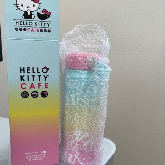 Hello Kitty Other - Hello kitty cafe thermal bottle